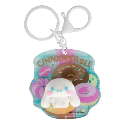 Sanrio 3D Acryl Schlüsselanhänger Cinnamoroll - Anime Figuren günstig kaufen