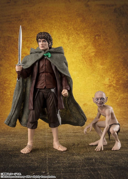 Frodo Beutlin & Gollum S.H. Figuarts Bandai Tamashii Nations - Anime Figuren günstig kaufen