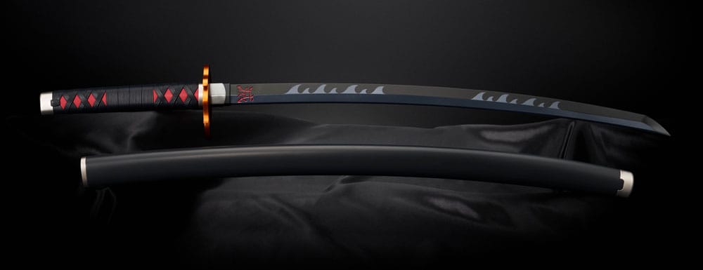 Nichirin Schwert (Tanjiro Kamado) Kyojuro Rengoku´s Sword Gueard Ver.  Bandai Tamashii Nations
