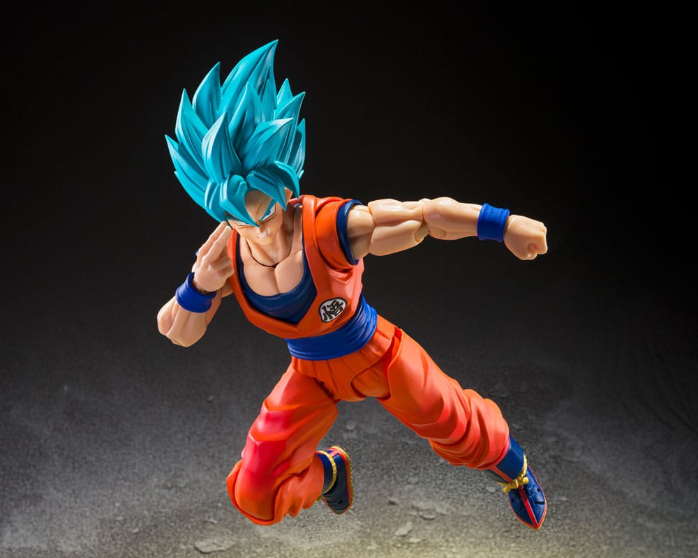 Super Saiyan God Super Son Guko (Blue power transcending Limits) Bandai Tamashii Nations