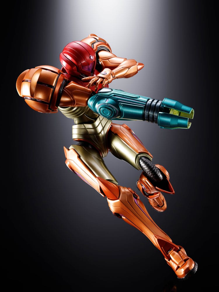 Samus Aran LED Chogokin Diecast Bandai Tamashii Nations - Anime Figuren günstig kaufen