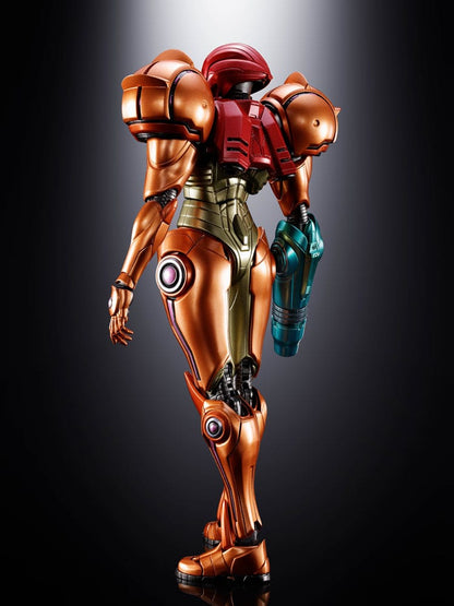 Samus Aran LED Chogokin Diecast Bandai Tamashii Nations - Anime Figuren günstig kaufen