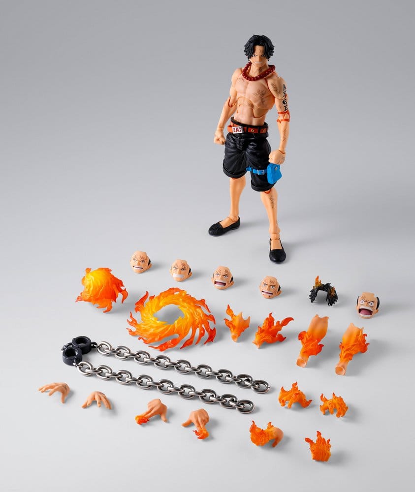 One Piece S.H. Figuarts Actionfigur Portgas D. Ace -Marineford- - Anime Figuren günstig kaufen