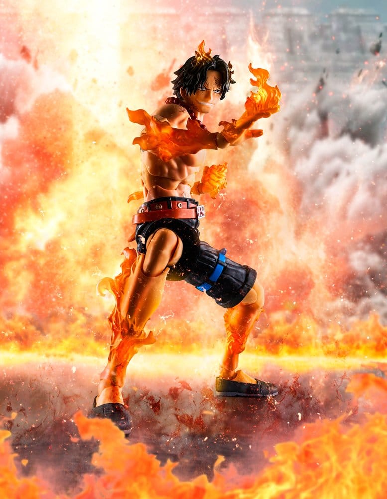 One Piece S.H. Figuarts Actionfigur Portgas D. Ace -Marineford- - Anime Figuren günstig kaufen