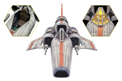 Battlestar Galactica Actionfigur mit Fahrzeug Colonial Viper Mk & Lieutenant Boomer - Anime Figuren günstig kaufen