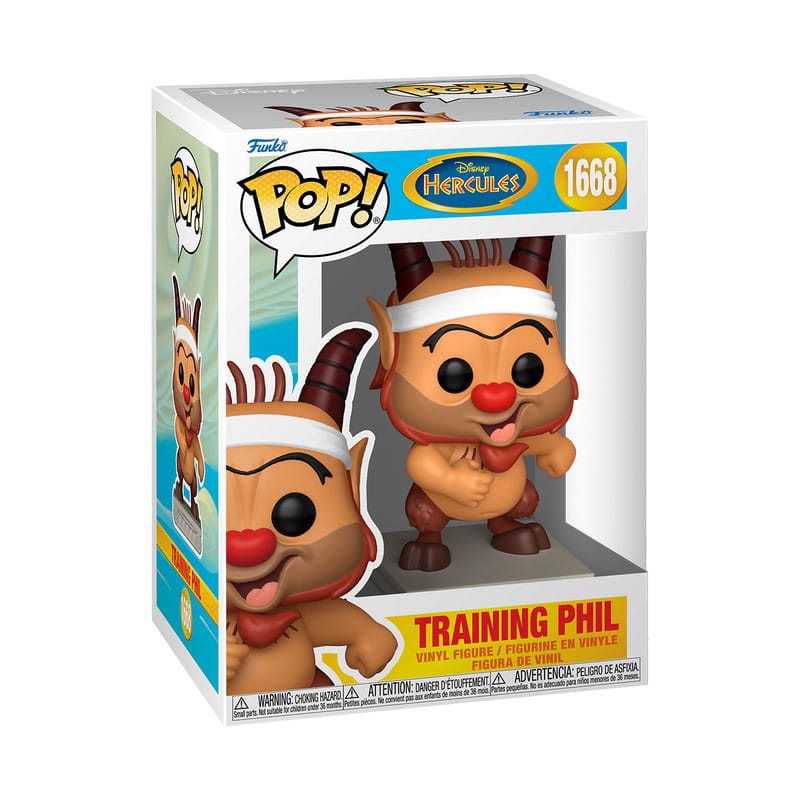 Hercules 25th Anniversary POP! Movies Vinyl Figur Training Phil - Anime Figuren günstig kaufen
