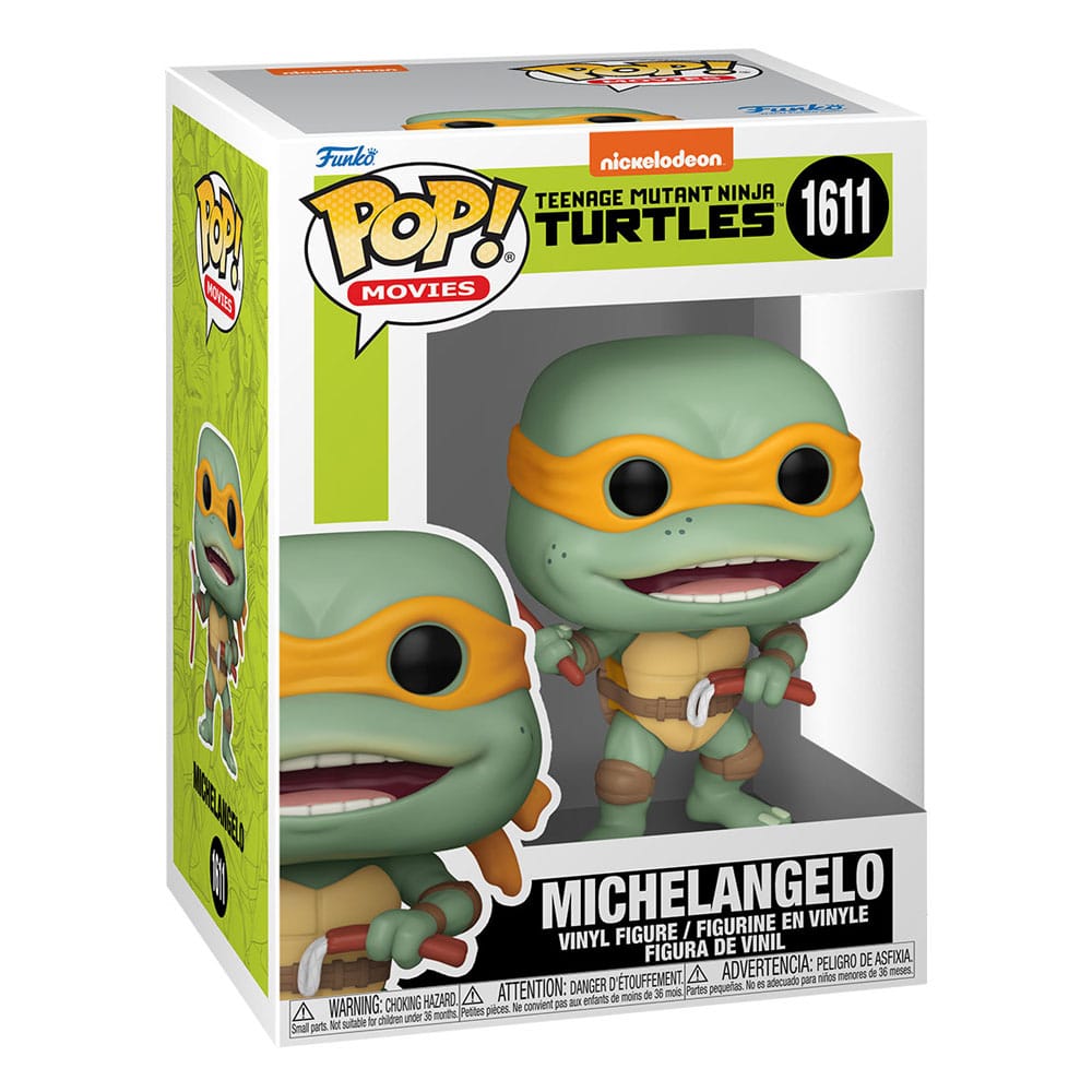 Teenage Mutant Ninja Turtles POP! Movies Vinyl Figur Michelangelo Sausage Link Nunchucks - Anime Figuren günstig kaufen