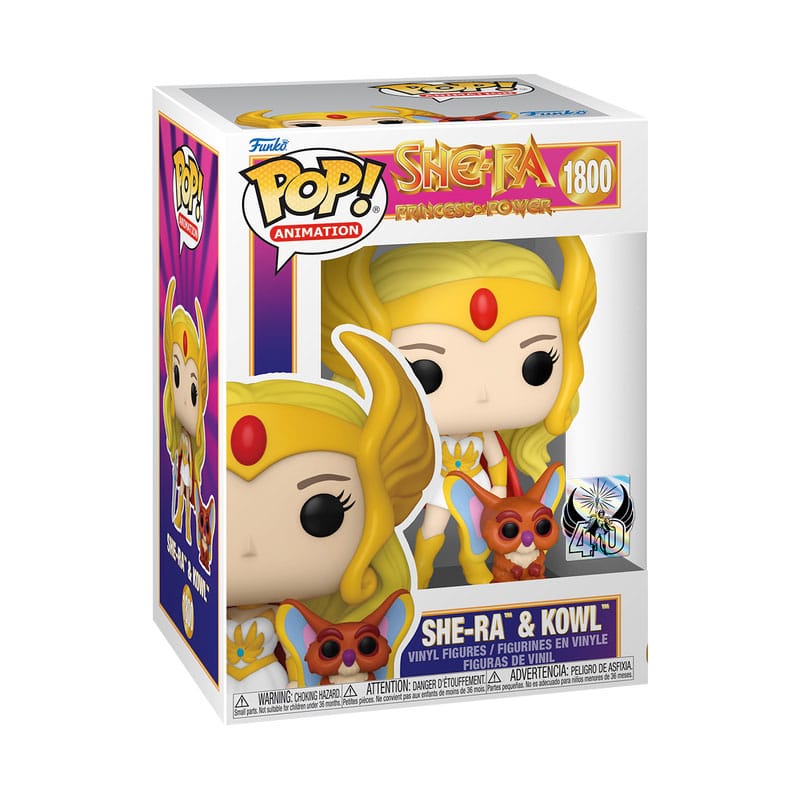 Masters of the Universe POP! & Buddy Vinyl Figur She-Ra w/Kowl - Anime Figuren günstig kaufen