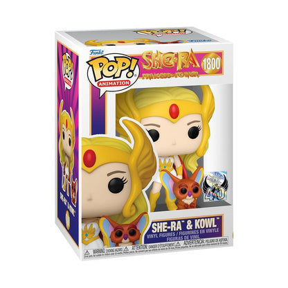 Masters of the Universe POP! & Buddy Vinyl Figur She-Ra w/Kowl - Anime Figuren günstig kaufen