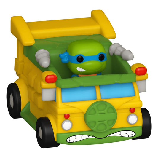 Teenage Mutant Ninja Turtles POP! Rides Vinyl Figur Leonardo w/Van 2, - Anime Figuren günstig kaufen