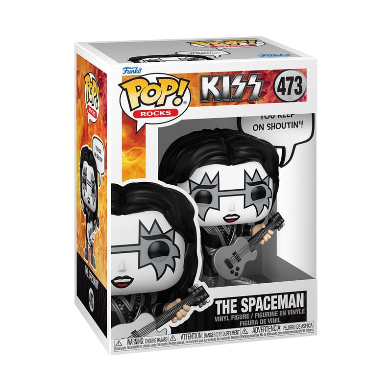 KISS POP! Sayings Vinyl Figur The Spaceman(R&R All Night) - Anime Figuren günstig kaufen