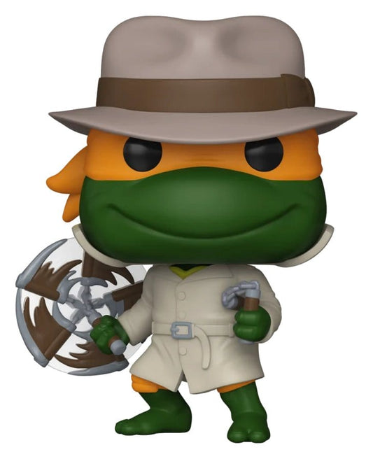 Teenage Mutant Ninja Turtles Pop! Television Vinyl Figur Michelangelo in Trenchcoat Exclusive - Anime Figuren günstig kaufen