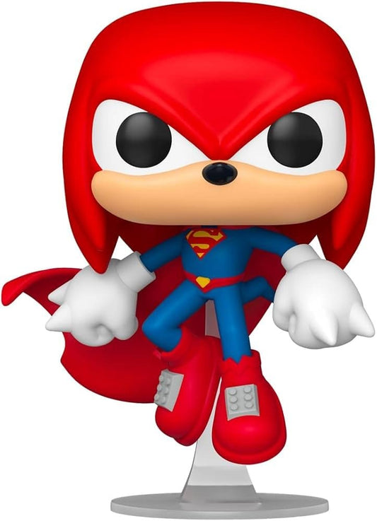 DC x Sonic the Hedgehog POP! Heroes Vinyl Figur Knuckles as Superman - Anime Figuren günstig kaufen