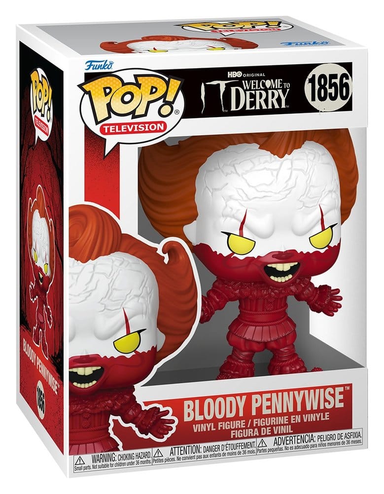 Es: Welcome to Derry POP! Television Vinyl Figur Bloody Pennywise - Anime Figuren günstig kaufen