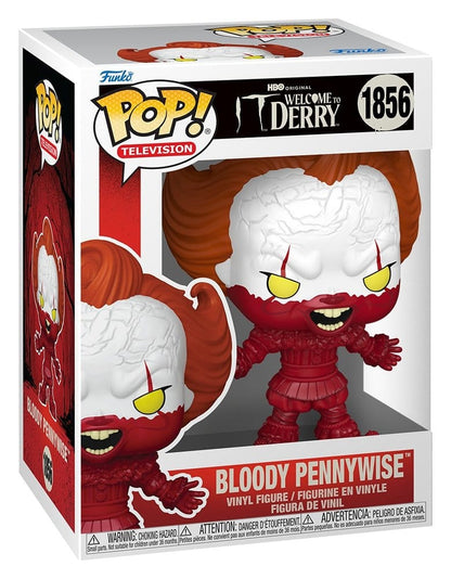 Es: Welcome to Derry POP! Television Vinyl Figur Bloody Pennywise - Anime Figuren günstig kaufen
