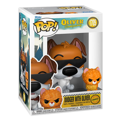 Oliver & Co. POP!&Buddy Movies Vinyl Figuren Dodger w/Oliver w/Chase Sortiment (6) - Anime Figuren günstig kaufen