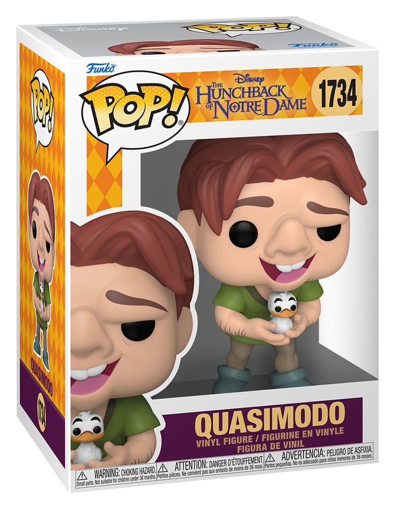 Der Glöckner von Notre Dame POP! Vinyl Figur Quasimodo with Bird - Anime Figuren günstig kaufen