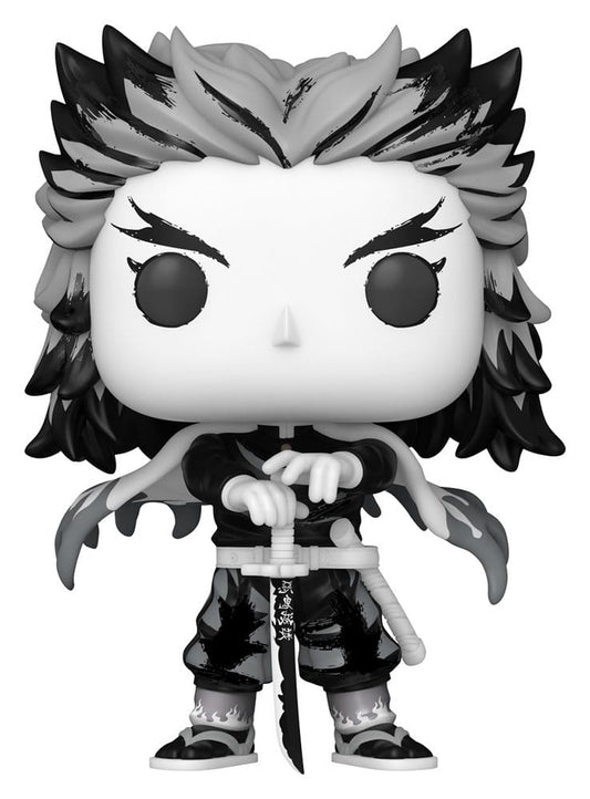 Demon Slayer: Kimetsu no Yaiba POP! Animation Vinyl Figuren Rengoku(Sumi-Ink) - Anime Figuren günstig kaufen