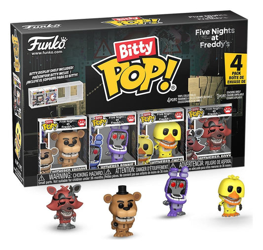 Five Nights at Freddy's Bitty POP! Vinyl Figuren 4er-Pack Series 6 2, - Anime Figuren günstig kaufen