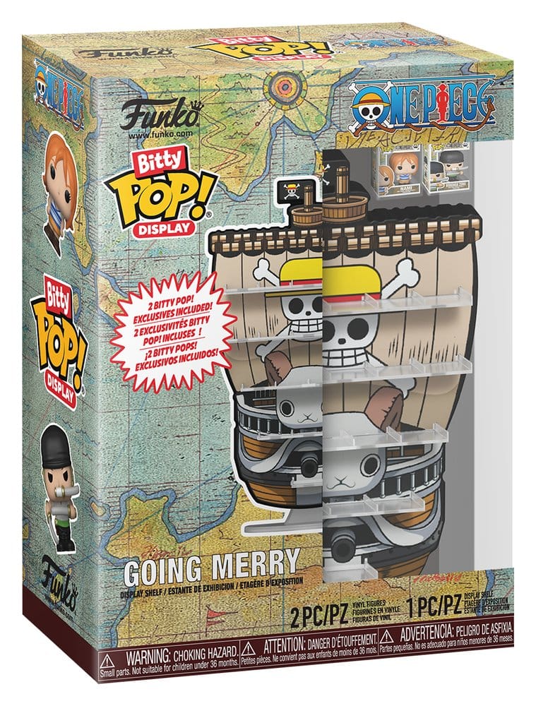 One Piece Bitty POP! Display Vinyl Figuren Going Merry - Anime Figuren günstig kaufen