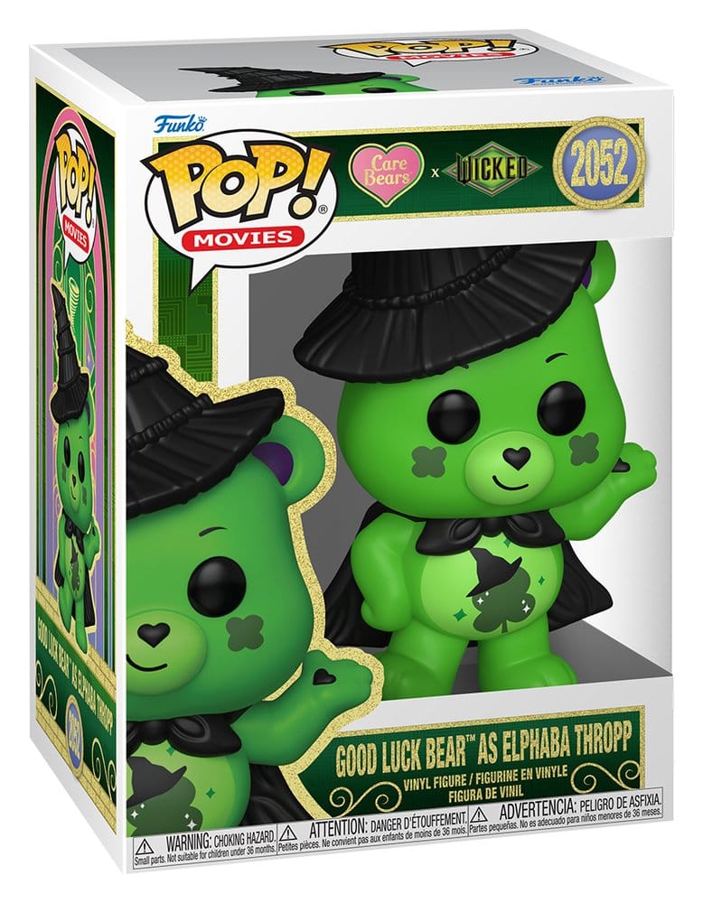 Wicked x Die Glücksbärchis POP! Vinyl Figur Good Luck Bear as Elphaba - Anime Figuren günstig kaufen