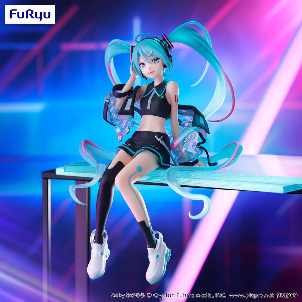 Neon Cyber Hatsune Miku Noodle Stopper Furyu