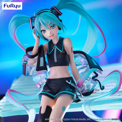Neon Cyber Hatsune Miku Noodle Stopper Furyu