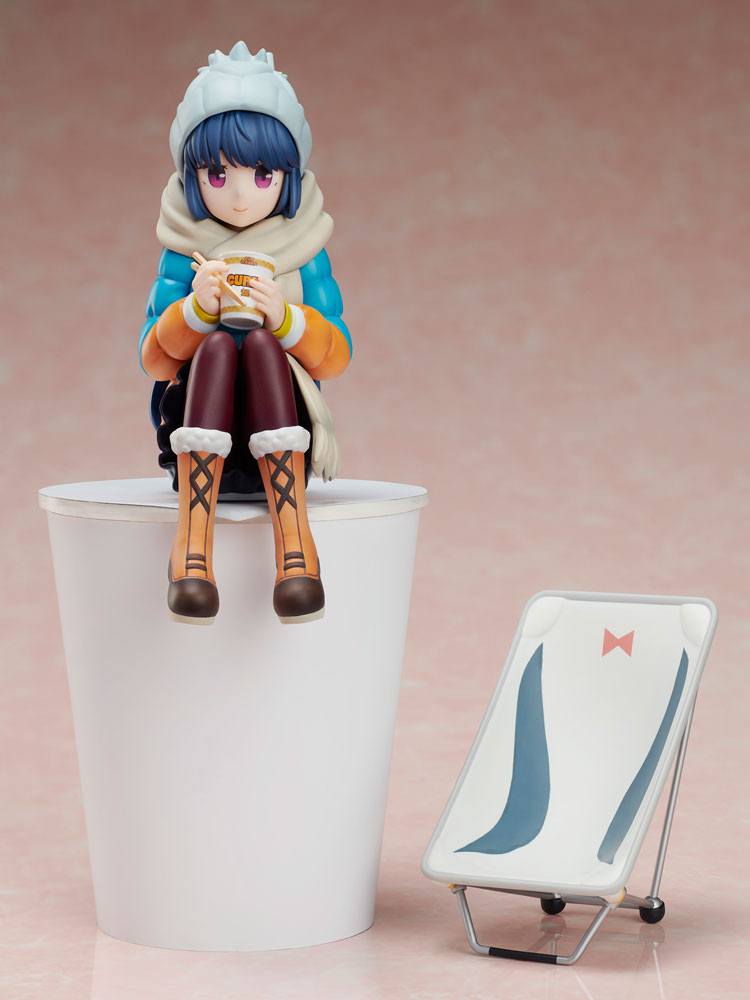 Laid-Back Camp Premium Noodle Stopper PVC Statue Rin Shima - Anime Figuren günstig kaufen