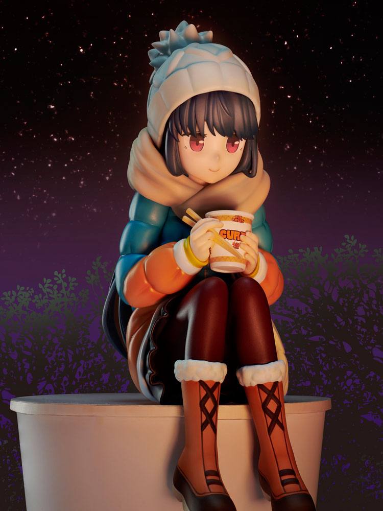 Laid-Back Camp Premium Noodle Stopper PVC Statue Rin Shima - Anime Figuren günstig kaufen