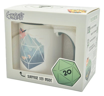 Glassstaff Geschenkbox Tasse & Würfel D20 A D20 Scene - Anime Figuren günstig kaufen