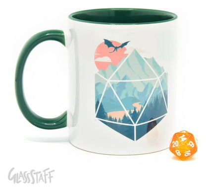 Glassstaff Geschenkbox Tasse & Würfel D20 A D20 Scene - Anime Figuren günstig kaufen