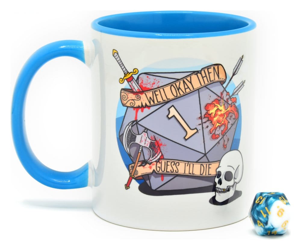Glassstaff Geschenkbox Tasse & Würfel D20 Guess I'll Die - Anime Figuren günstig kaufen