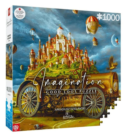 Imagination Series Puzzle Arkadiusz Dzielawski Wielka przeprowadzka (1000 Teile) - Anime Figuren günstig kaufen