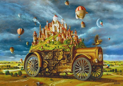 Imagination Series Puzzle Arkadiusz Dzielawski Wielka przeprowadzka (1000 Teile) - Anime Figuren günstig kaufen