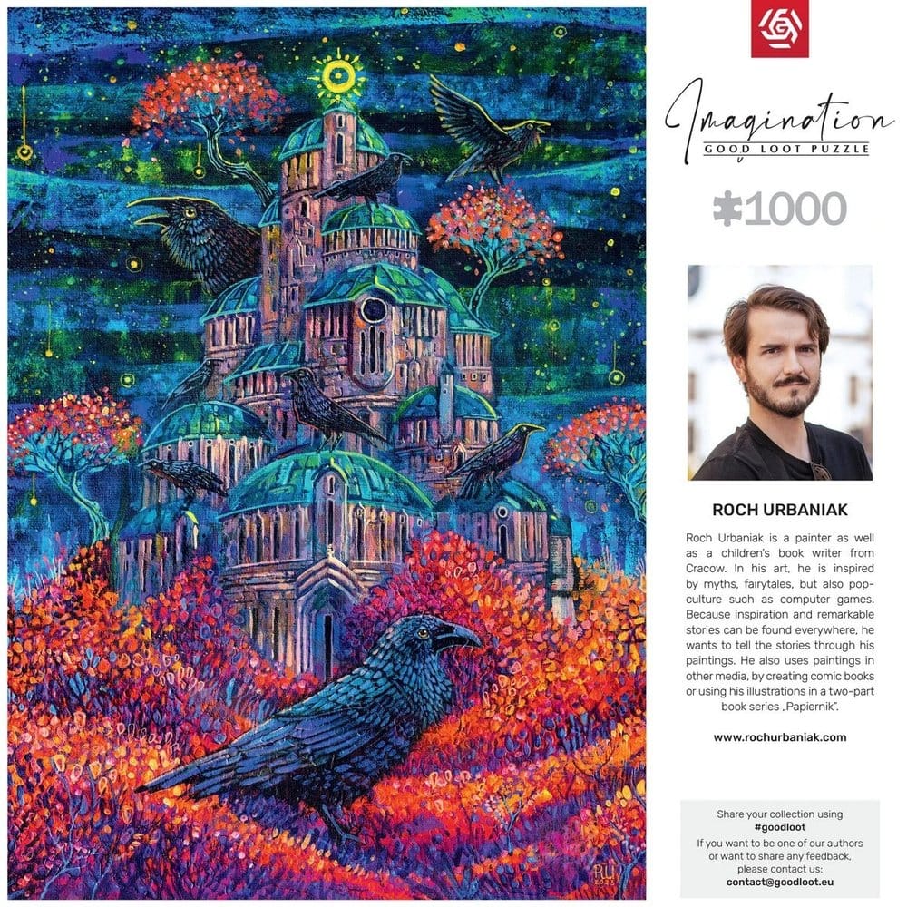 Imagination Series Puzzle Roch Urbaniak Twierdza Pani Kruków (1000 Teile) - Anime Figuren günstig kaufen