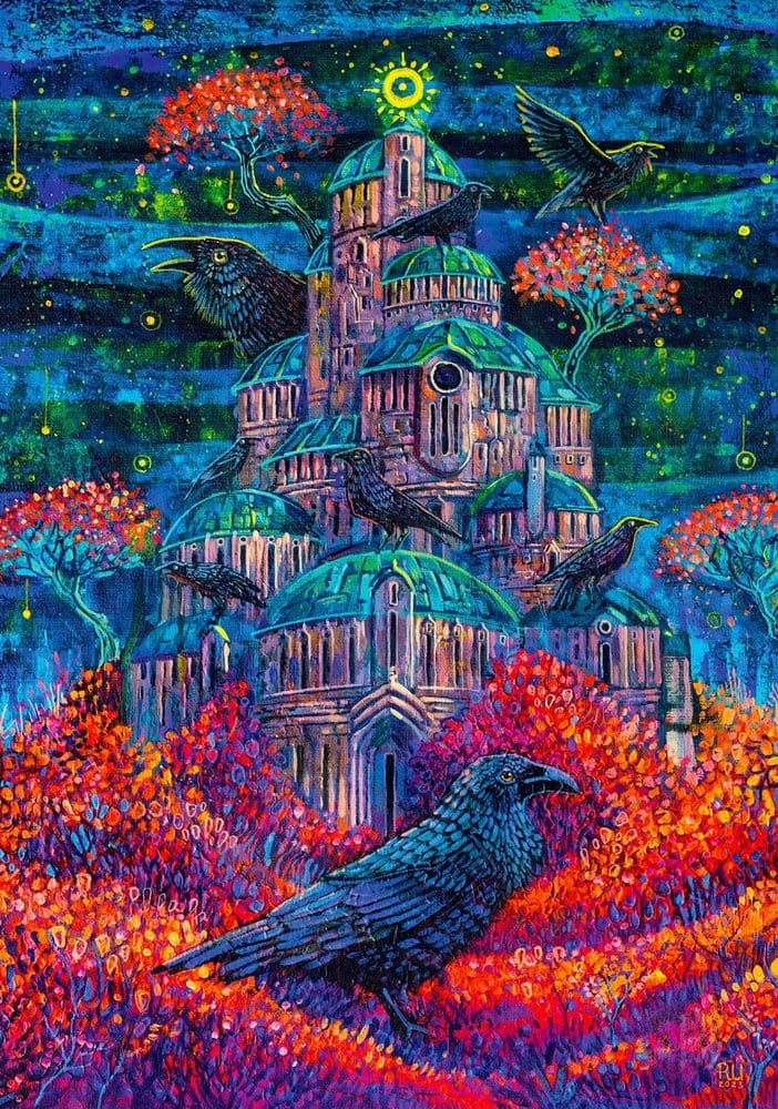 Imagination Series Puzzle Roch Urbaniak Twierdza Pani Kruków (1000 Teile) - Anime Figuren günstig kaufen