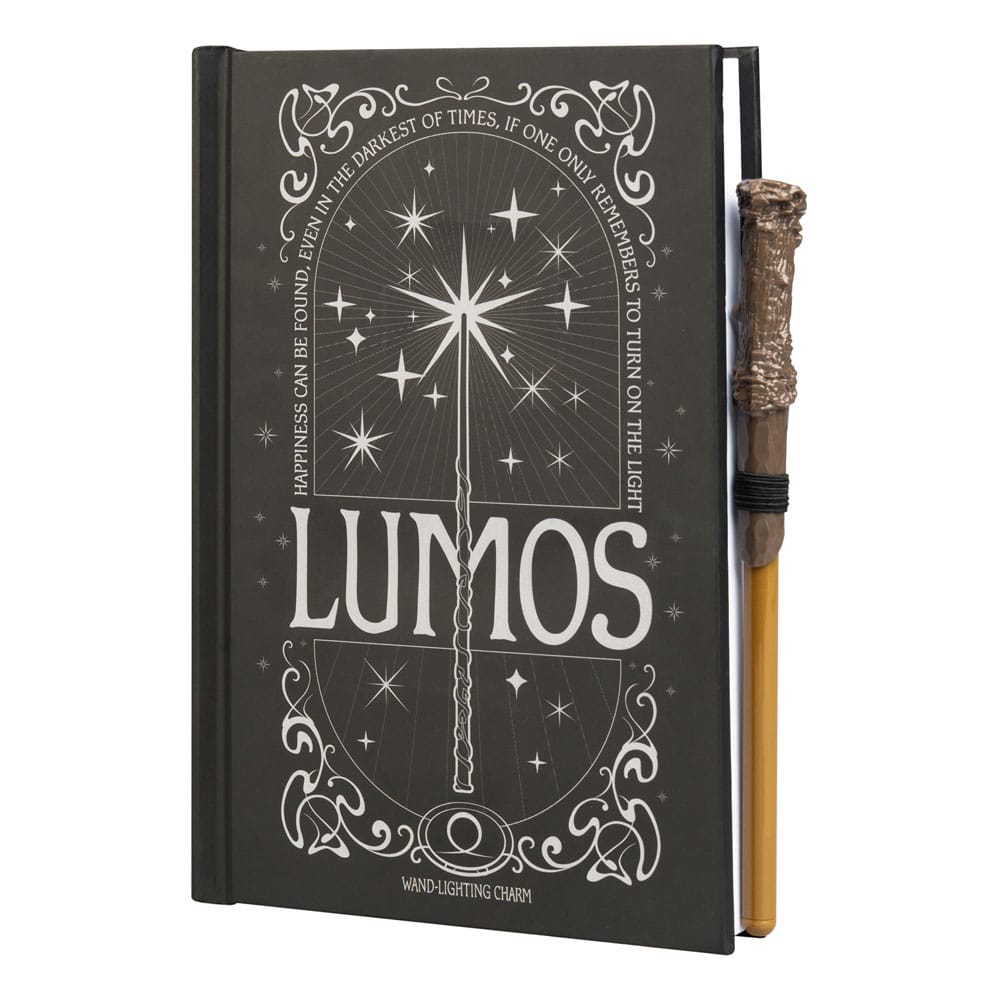 Harry Potter Premium Notizbuch A5 mit Licht Lumos Maxima - Anime Figuren günstig kaufen