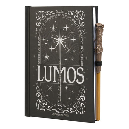 Harry Potter Premium Notizbuch A5 mit Licht Lumos Maxima - Anime Figuren günstig kaufen