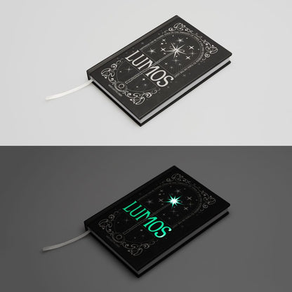 Harry Potter Premium Notizbuch A5 mit Licht Lumos Maxima - Anime Figuren günstig kaufen