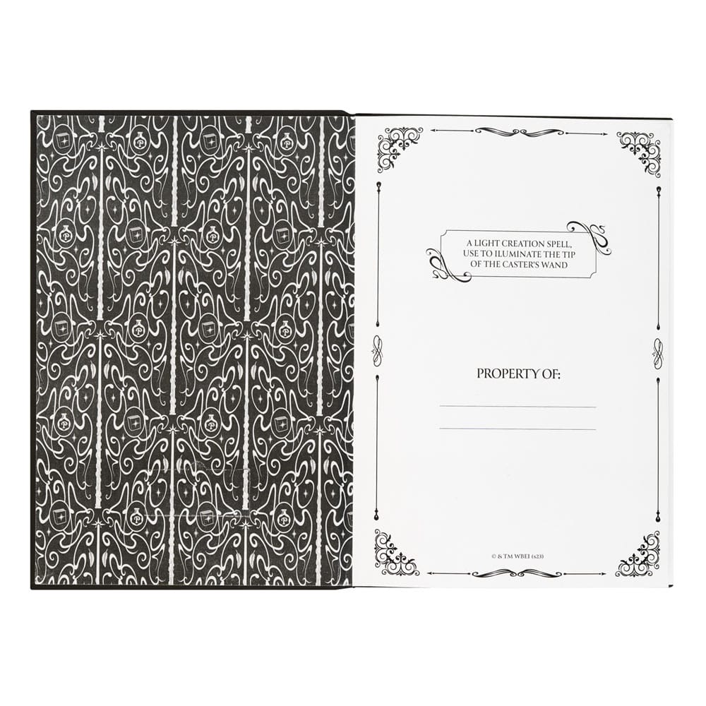 Harry Potter Premium Notizbuch A5 mit Licht Lumos Maxima - Anime Figuren günstig kaufen
