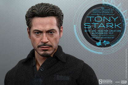 Tony Stark with Arc Reactor Creation Accessories Iron Man 2 Movie Masterpiece Hot Toys - Anime Figuren günstig kaufen