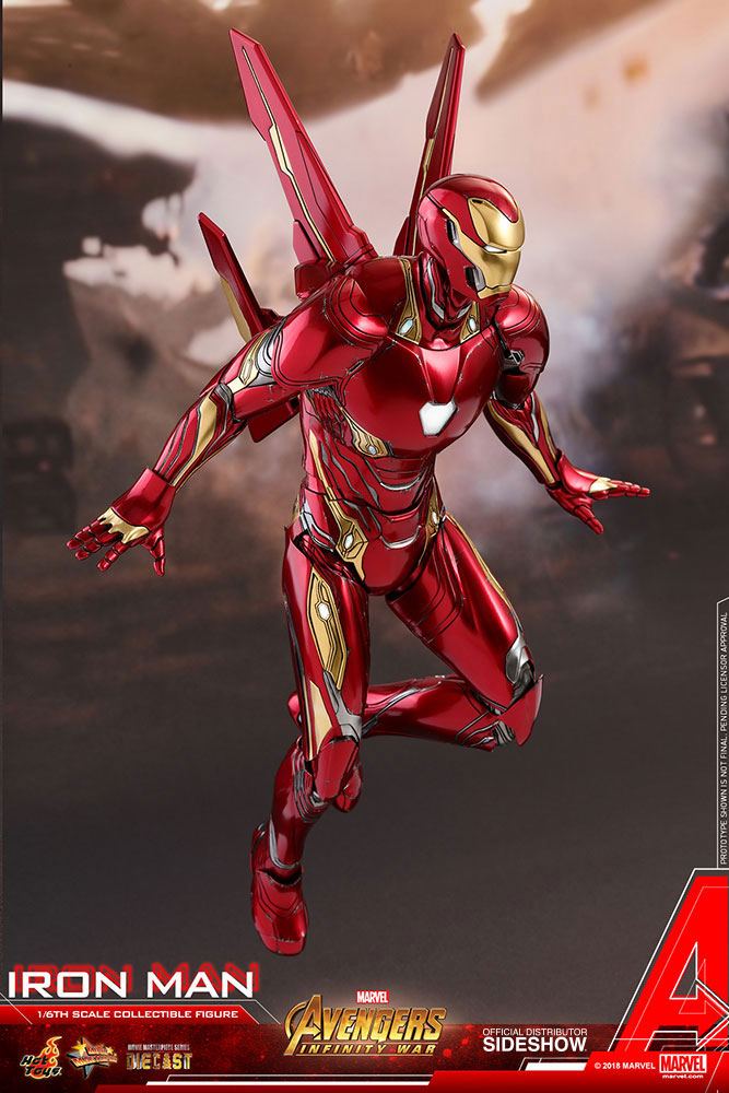 Iron Man Movie Masterpiece Avengers Infinity War Diecast Movie Masterpiece Hot Toys - Anime Figuren günstig kaufen