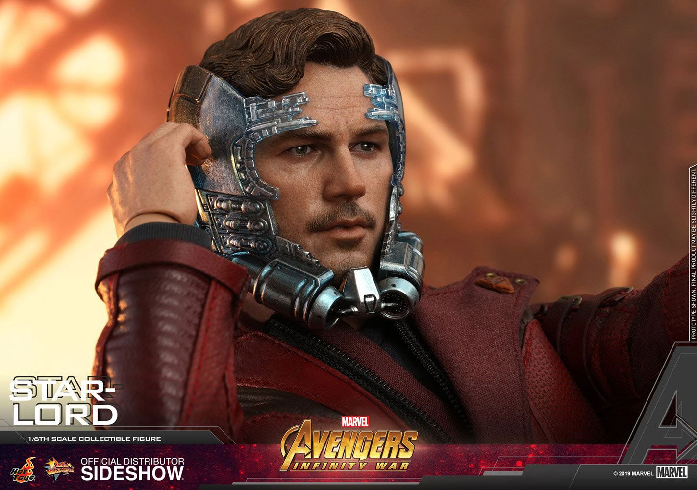 Star-Lord Avengers: Infinity War Movie Masterpiece Hot Toya