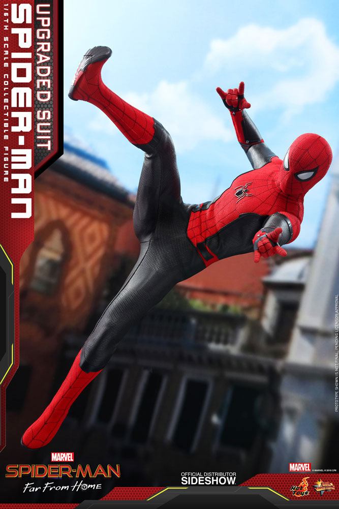 Spider-Man (Upgraded Suit) 1/6 Scale Collectible Figure – Hot Toys Movie Masterpiece (Spider-Man: Far From Home) - Anime Figuren günstig kaufen