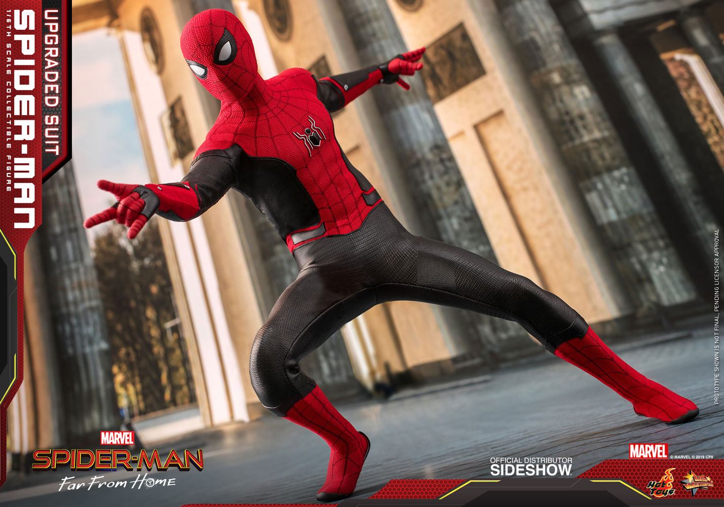 Spider-Man (Upgraded Suit) 1/6 Scale Collectible Figure – Hot Toys Movie Masterpiece (Spider-Man: Far From Home) - Anime Figuren günstig kaufen