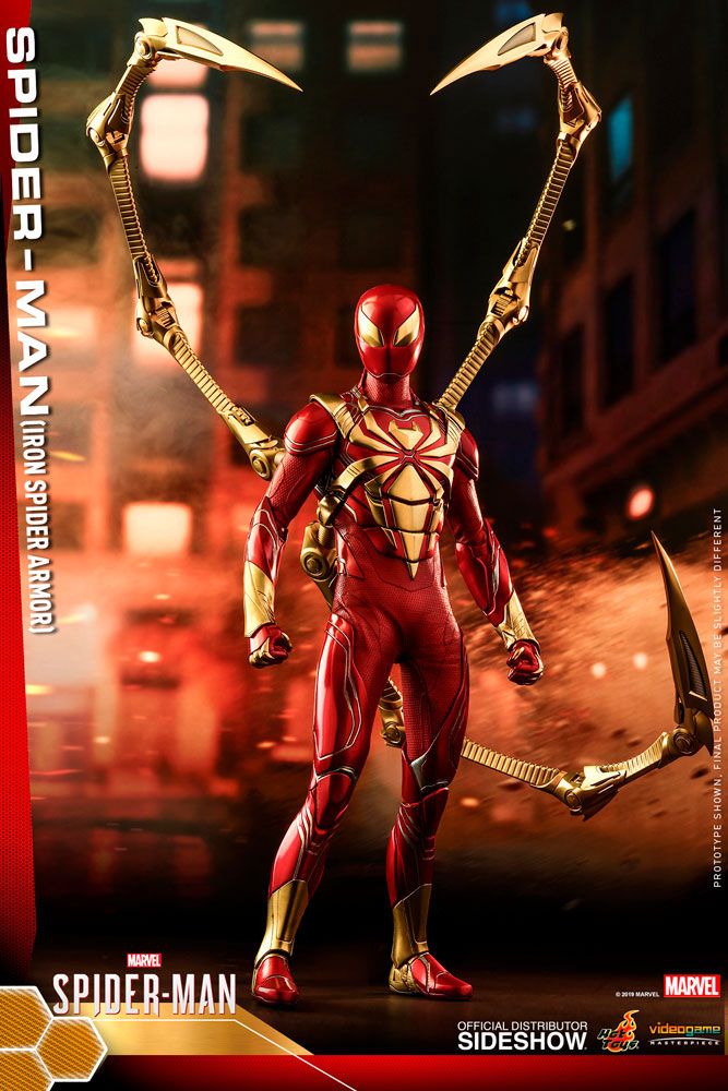 Spider-Man (Iron Spider Armor) 1/6 Scale Collectible Figure – Hot Toys Video Game Masterpiece (Marvel's Spider-Man) - Anime Figuren günstig kaufen