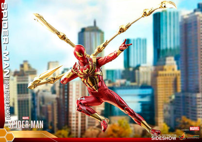 Spider-Man (Armadura Iron Spider) Figura Colecionável Escala 1/6 – Hot Toys Video Game Masterpiece (Marvel's Spider-Man)