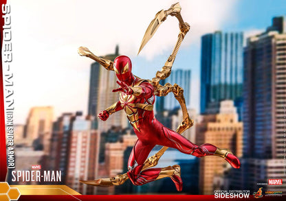 Spider-Man (Armadura Iron Spider) Figura Colecionável Escala 1/6 – Hot Toys Video Game Masterpiece (Marvel's Spider-Man)