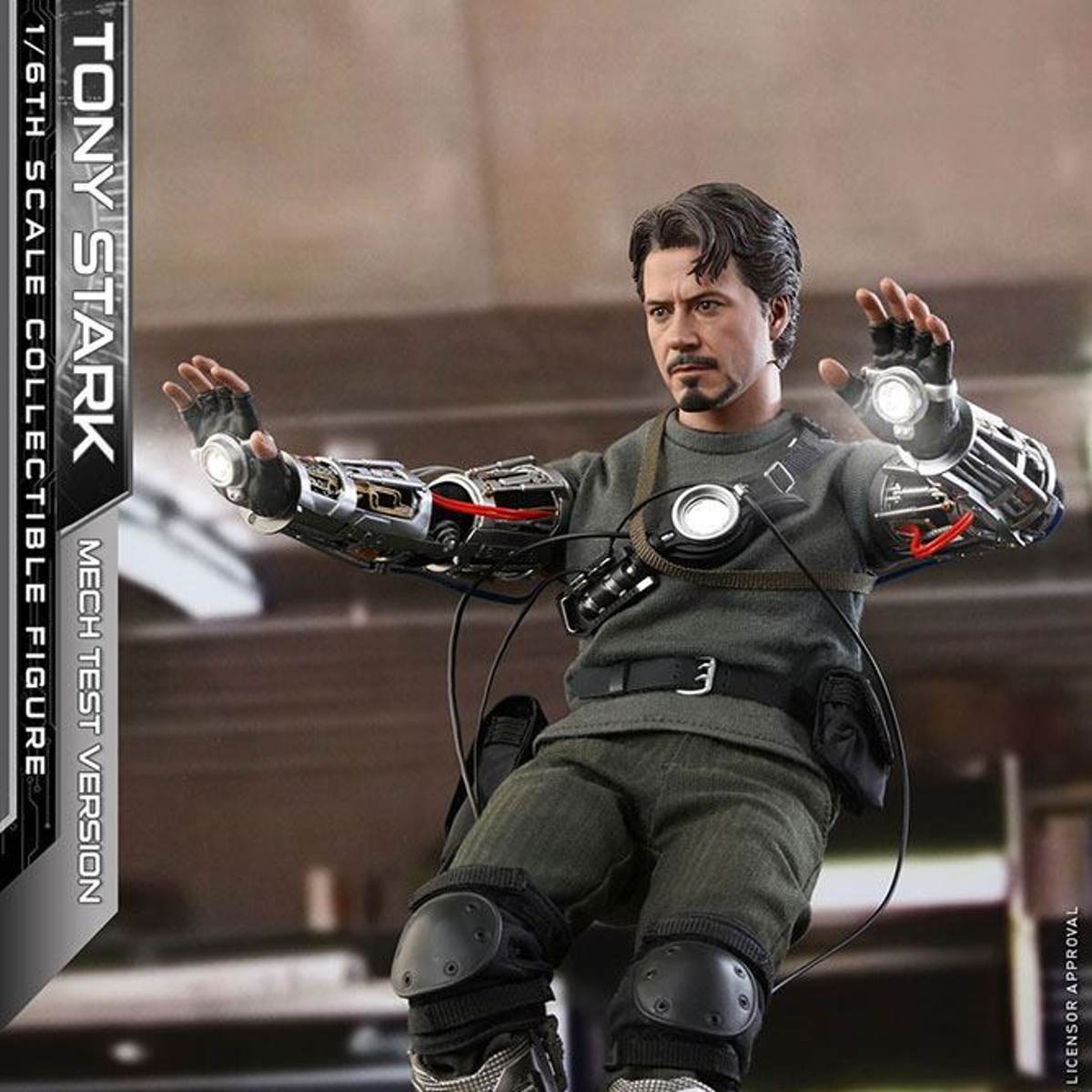 Tony Stark (Mech Test Version) 1/6 Scale Collectible Figure – Hot Toys Movie Masterpiece
