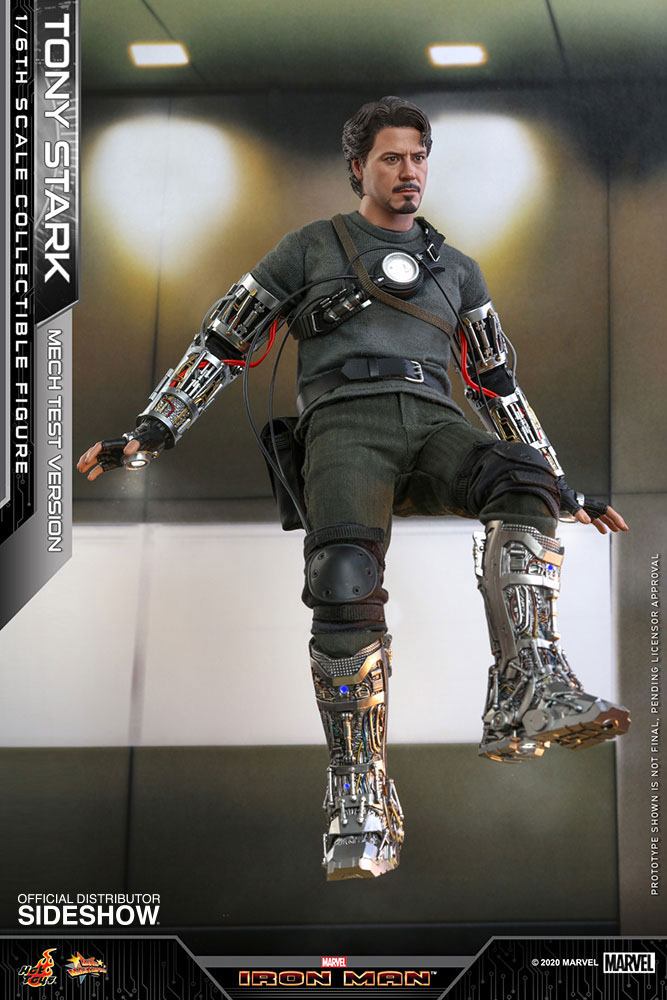 Tony Stark (Mech Test Version) 1/6 Scale Collectible Figure – Hot Toys Movie Masterpiece